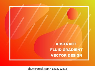 Abstract Fluid creative templates, cards, color covers set. Geometric design, liquids, shapes. Trendy vector collection. - Vector