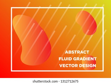Abstract Fluid creative templates, cards, color covers set. Geometric design, liquids, shapes. Trendy vector collection. - Vector