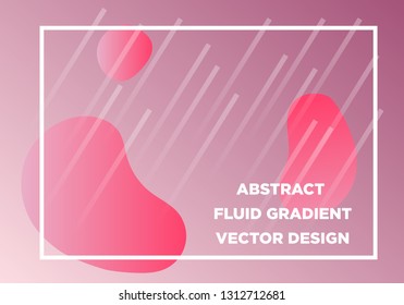 Abstract Fluid creative templates, cards, color covers set. Geometric design, liquids, shapes. Trendy vector collection. - Vector