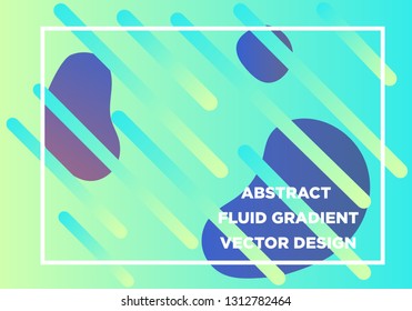 Abstract Fluid creative templates, cards, color covers set. Geometric design, liquids, shapes. Trendy vector collection. - Vector
