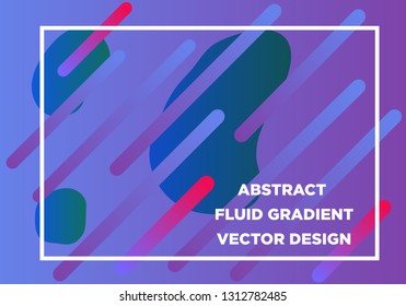 Abstract Fluid creative templates, cards, color covers set. Geometric design, liquids, shapes. Trendy vector collection. - Vector