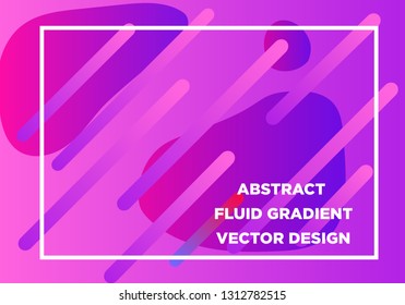 Abstract Fluid creative templates, cards, color covers set. Geometric design, liquids, shapes. Trendy vector collection. - Vector