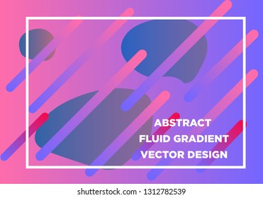 Abstract Fluid creative templates, cards, color covers set. Geometric design, liquids, shapes. Trendy vector collection. - Vector
