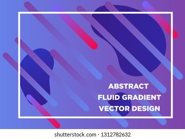 Abstract Fluid creative templates, cards, color covers set. Geometric design, liquids, shapes. Trendy vector collection. - Vector