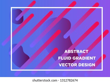 Abstract Fluid creative templates, cards, color covers set. Geometric design, liquids, shapes. Trendy vector collection. - Vector