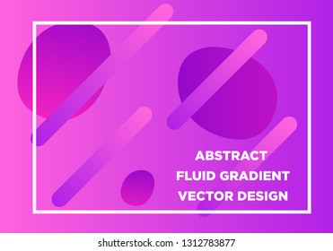 Abstract Fluid creative templates, cards, color covers set. Geometric design, liquids, shapes. Trendy vector collection. - Vector