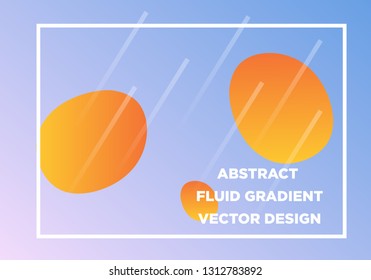 Abstract Fluid creative templates, cards, color covers set. Geometric design, liquids, shapes. Trendy vector collection. - Vector