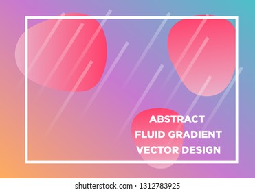 Abstract Fluid creative templates, cards, color covers set. Geometric design, liquids, shapes. Trendy vector collection. - Vector