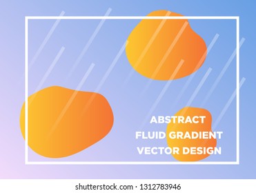 Abstract Fluid creative templates, cards, color covers set. Geometric design, liquids, shapes. Trendy vector collection. - Vector