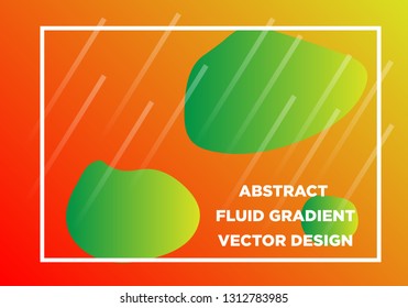 Abstract Fluid creative templates, cards, color covers set. Geometric design, liquids, shapes. Trendy vector collection. - Vector