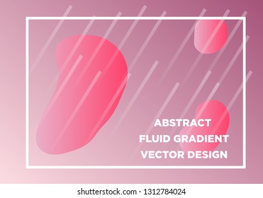 Abstract Fluid creative templates, cards, color covers set. Geometric design, liquids, shapes. Trendy vector collection. - Vector
