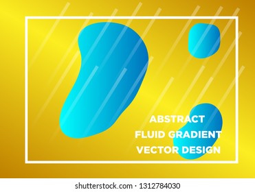 Abstract Fluid creative templates, cards, color covers set. Geometric design, liquids, shapes. Trendy vector collection. - Vector