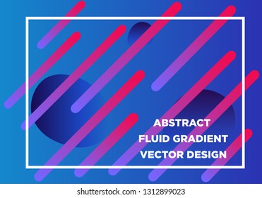 Abstract Fluid creative templates, cards, color covers set. Geometric design, liquids, shapes. Trendy vector collection. - Vector