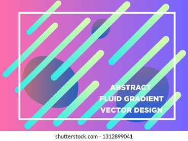 Abstract Fluid creative templates, cards, color covers set. Geometric design, liquids, shapes. Trendy vector collection. - Vector