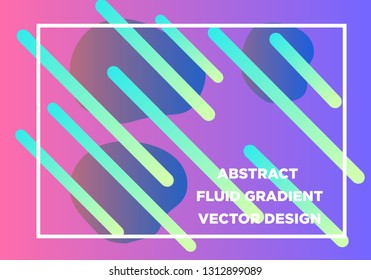 Abstract Fluid creative templates, cards, color covers set. Geometric design, liquids, shapes. Trendy vector collection. - Vector