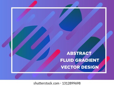 Abstract Fluid creative templates, cards, color covers set. Geometric design, liquids, shapes. Trendy vector collection. - Vector