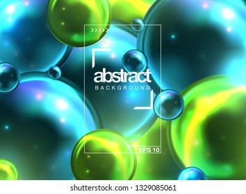 Abstract Fluid creative templates, cards, color covers set. Geometric design, liquids, shapes. Trendy vector collection