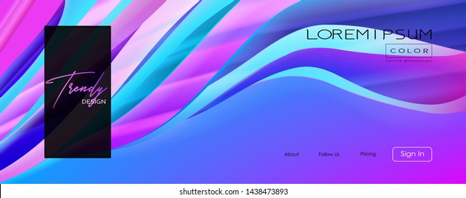 abstract Fluid creative templates, cards, color covers set. Geometric design, liquids, shapes. Trendy vector collection. Pastel and neon design, geometric fluid graphic shape, vector background. 