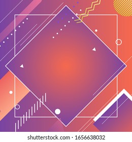 Lista de plantillas creativas, tarjetas, portadas de color de fluido abstracto. Diseño geométrico, líquidos, formas. Colección vectorial de moda. - Vector