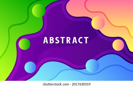 Abstract Fluid creative templates, cards, color covers set. Geometric design, liquids, shapes. Trendy vector collection. Pastel and neon design, geometric fluid graphic shape, vector background.