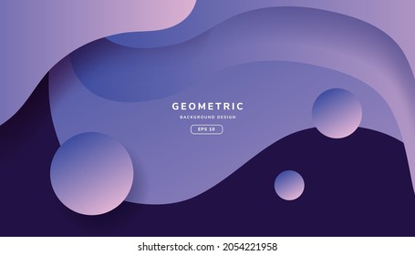 Abstract Fluid creative templates. Abstract geometric background with liquid shapes. Cool background design for posters. Eps10 vector illustration