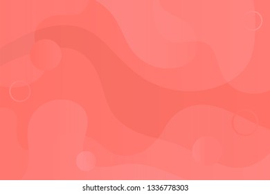 Abstract fluid creative templates, gradient waves background. Сoral  liquids design. Modern vector illustration for graphic design, banner, poster.