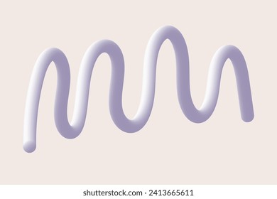 abstract fluid curve 3d. 3d effect shapes for banner backgrounds.