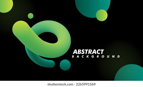 Abstract fluid curve. Gradient blend line, creative liquid colorful shapes and banner vector backgrounds set. Modern design with bright waves flow in motion, dynamic multicolored streams.