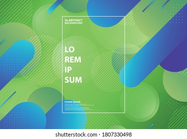 Abstract fluid design artwork of geometric pattern decorative background. Decorate for ad, poster, artwork, template design, print. illustration vector eps10