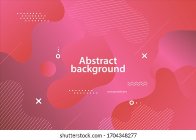 Abstract fluid design background for your poster, banner or calendar.