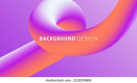 abstract fluid design with elegant gradation