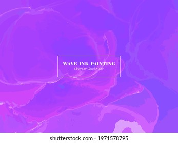 Abstract Fluid Design. Marble Alcohol Modern Painting. Alcohol Ink Luxury Cover. Colorful Gradient Motion. Beautiful Elegant Texture. Trendy Fashion Modern Art. Digital Wallpaper.