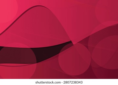 Abstract fluid dynamics in deep magenta and maroon hues wave gradient