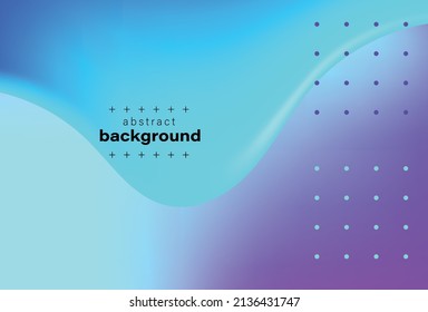 abstract fluid  flow line curve with dots in gradient violet background can be use for food and drink product label technology product presentation box art vector eps.