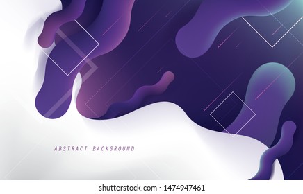 abstract fluid framing design for background template