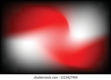 abstract of fluid ghost like movement of red and white colors over black background used for wallpaper, presentation slide 