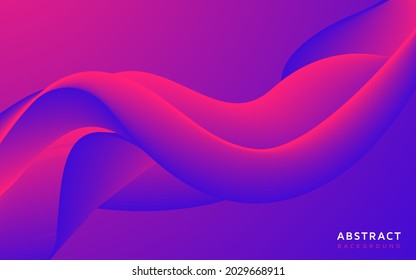 Abstract fluid gradient background. Modern and minimal style perfect for poster, cover and landing page.