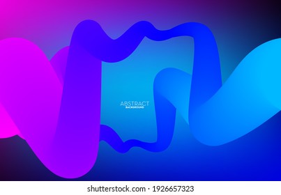 Abstract fluid gradient background, wallpaper backdrop, banner website template. vector eps