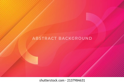 Abstract fluid gradient colorful geometric background