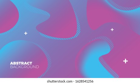 An abstract fluid gradient vector background