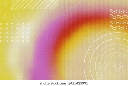 Abstract fluid grainy gradient geometric background for Wallpaper, Website and Presentation
