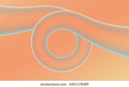 Abstract fluid graphic gradient color mesh illustration.Modern design template for posters, websites, cards.