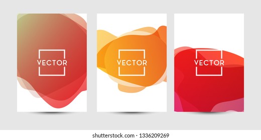 Abstract fluid graphics of poster or book cover design. Vibrant gradient color. Creative art for banner, landing page, web, cover, ad, greeting card, print.