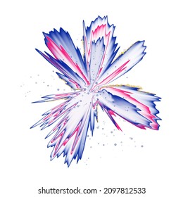 Abstract Fluid Ink Alcohol Ink Splash. Colourful Splash. Watercolor Splash.