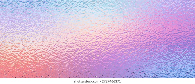 Fondo de onda iridiscente fluido Abstractas. Bolso pastel suave difuminado holográfico. Transiciones suaves de colores iridiscentes. Flujo de la perla del arco iris. Fondo de pantalla de ensueño caprichoso. Ilustración vectorial, EPS 10.