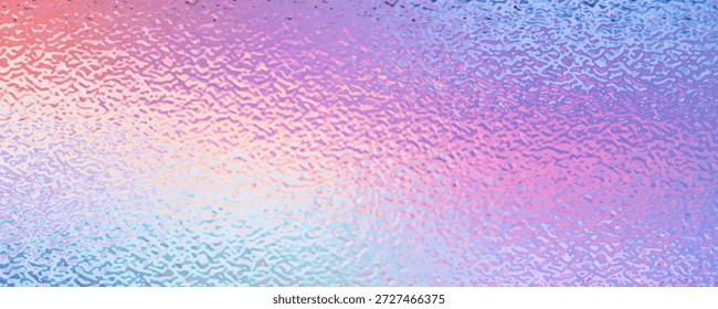 Fondo de onda iridiscente fluido Abstractas. Bolso pastel suave difuminado holográfico. Transiciones suaves de colores iridiscentes. Flujo de la perla del arco iris. Fondo de pantalla de ensueño caprichoso. Ilustración vectorial, EPS 10.