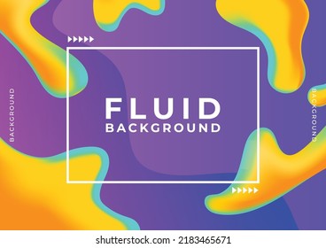 Abstract fluid liquid background design. Vector illustration