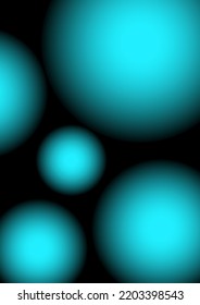 Resumen de los círculos líquidos del líquido de los círculos holograma fondo de color. Esferas tridimensionales. Plantilla de degradado de moda minimalista creativa para portada de folletos, volante, afiche, banner web. Ilustración del vector