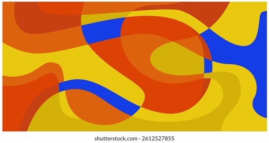 abstract fluid and liquid shape color background

