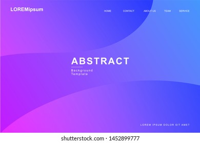 Abstract Fluid, liquid, wavy, gradient, flowing, dynamic shape background combination. Trendy and modern color composition., Creative design concept for landing page.